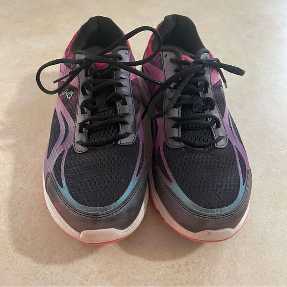 Ryka Devo plus 2 Women’s shoes size 10W 10 Wide Punk black running athletic - Picture 2 of 6